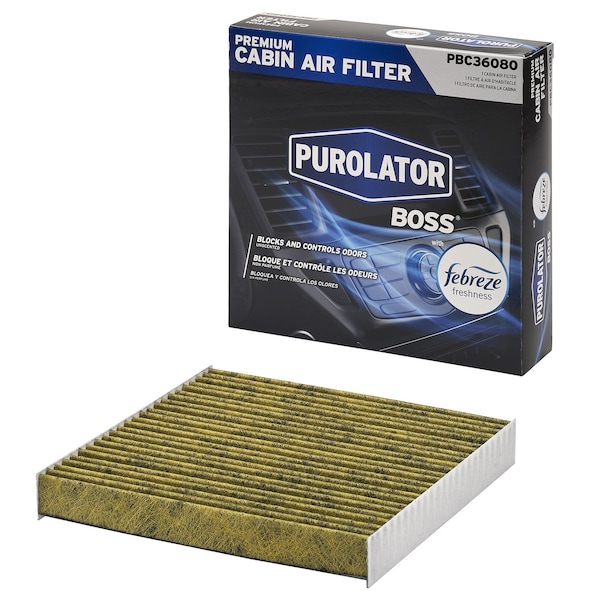 Purolator PBC36080 PurolatorBOSS Premium Cabin Air Filter w Febreze PBC36080 - main